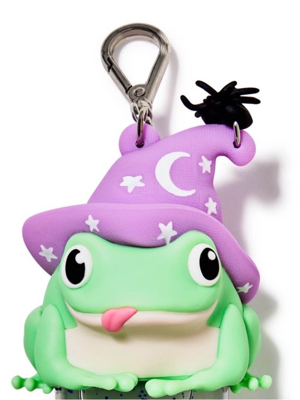 🐸 Bath & Body Works Magical Witch Frog Halloween Pocketbac Holder Keychain BNWT